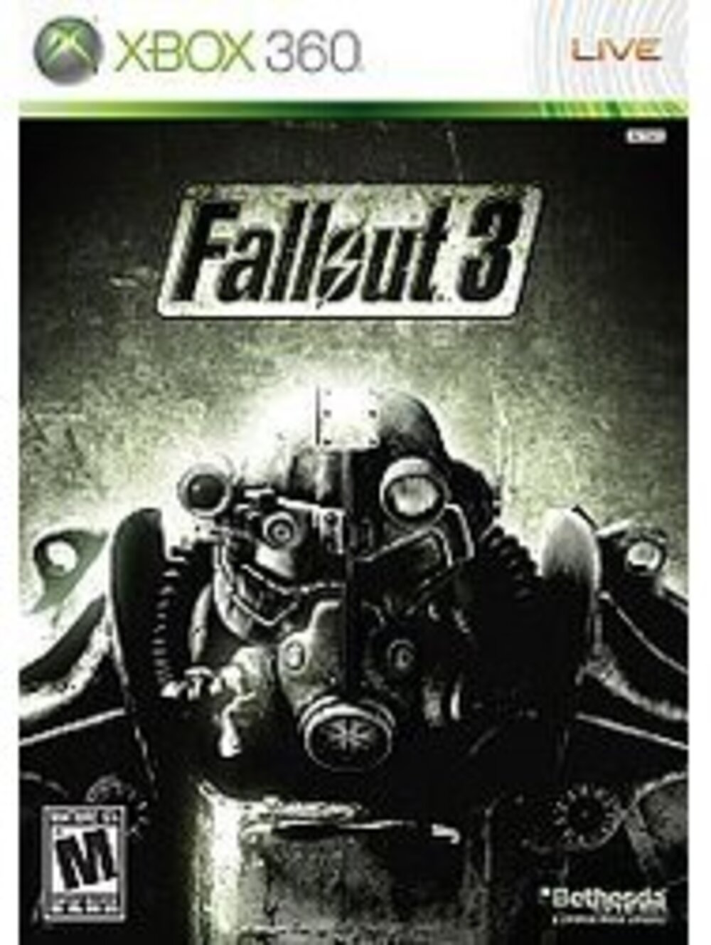 Fallout 3 (Xbox 360) New Case. Tested. Resealed.